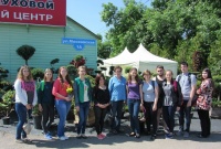В садовом центре прошла экскурсия для студентов 2 курса агрономического факультета Самарской сельскохозяйственной академии 